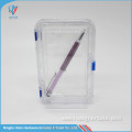 Plastic Clear Storage Membrane Box With Hinged Lid